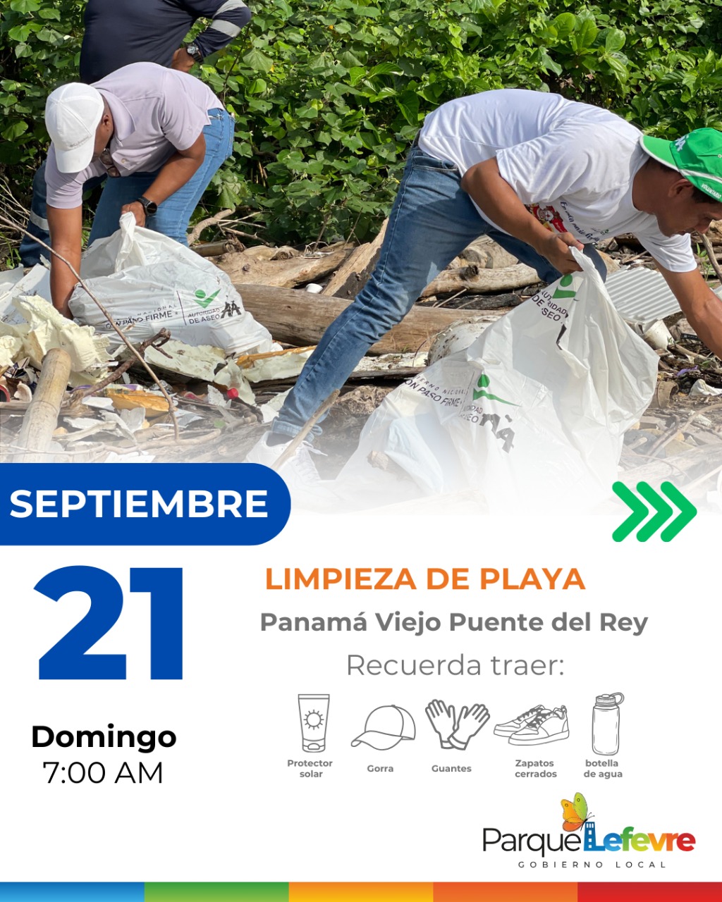 Limpieza de playa