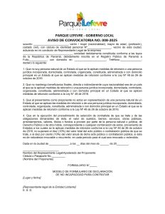 NO. 8 AVISO DE CONVOCATORIA ALQUILER DE NACIMIENTO Y ARBOL DE NAVIDAD conv 10