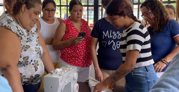 Curso de costura: una oportunidad para mujeres del corregimiento