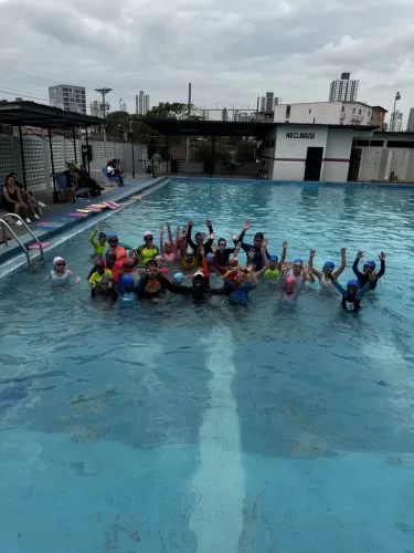 Galería del Curso de Natación – Junta Comunal de Parque Lefevre